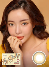Lensme Eye Bridge Brown 月拋(2片)